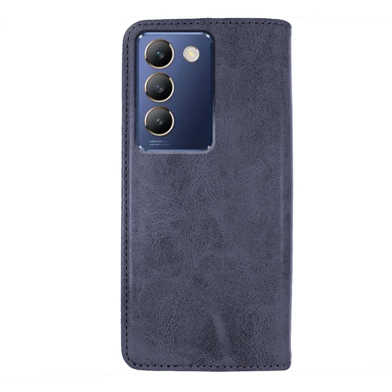 Capa Apokin para Vivo V40 SE em Pele Sintética Vermelho - Imagem 3