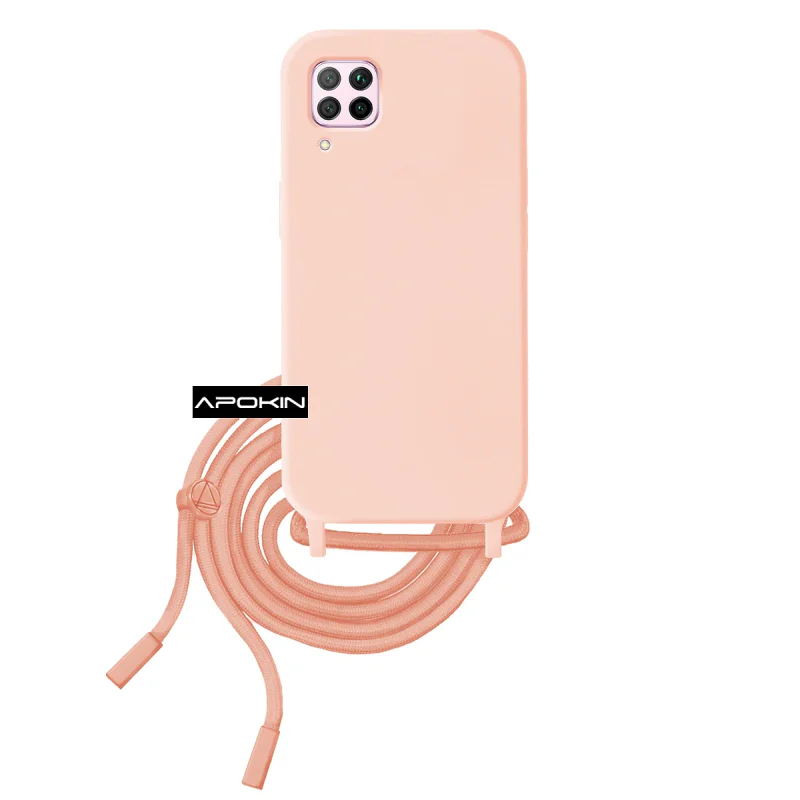Capa Apokin para Huawei P40 Lite Suave com Cordão Preto - Imagem 5