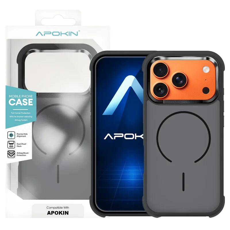 Capa Apokin Antishock Mag para iPhone 17 Pro e 18 Pro Azul - Imagem 2