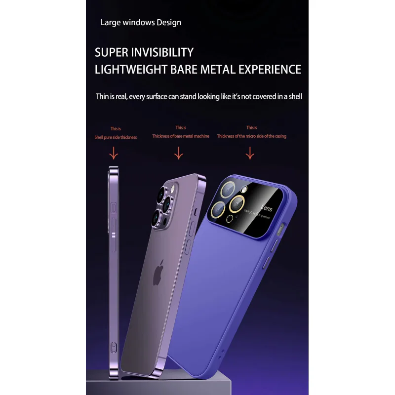 Capa Apokin para iPhone 13 Pro Max Silicone Mate com Proteção de Câmara Azul Escuro - Imagem 4