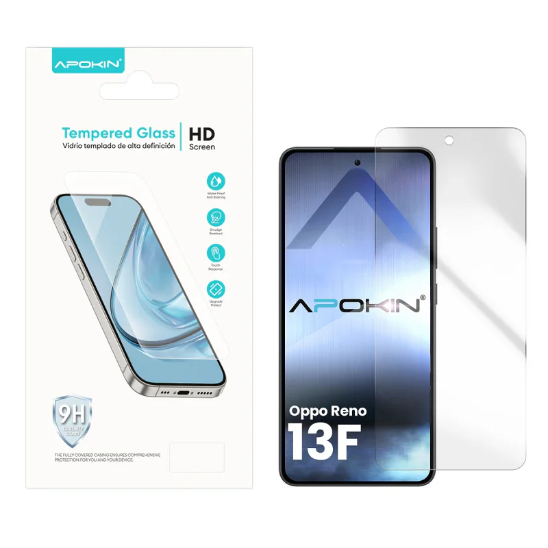 Protetor de Ecrã Vidro Temperado Apokin para Oppo Reno 13F