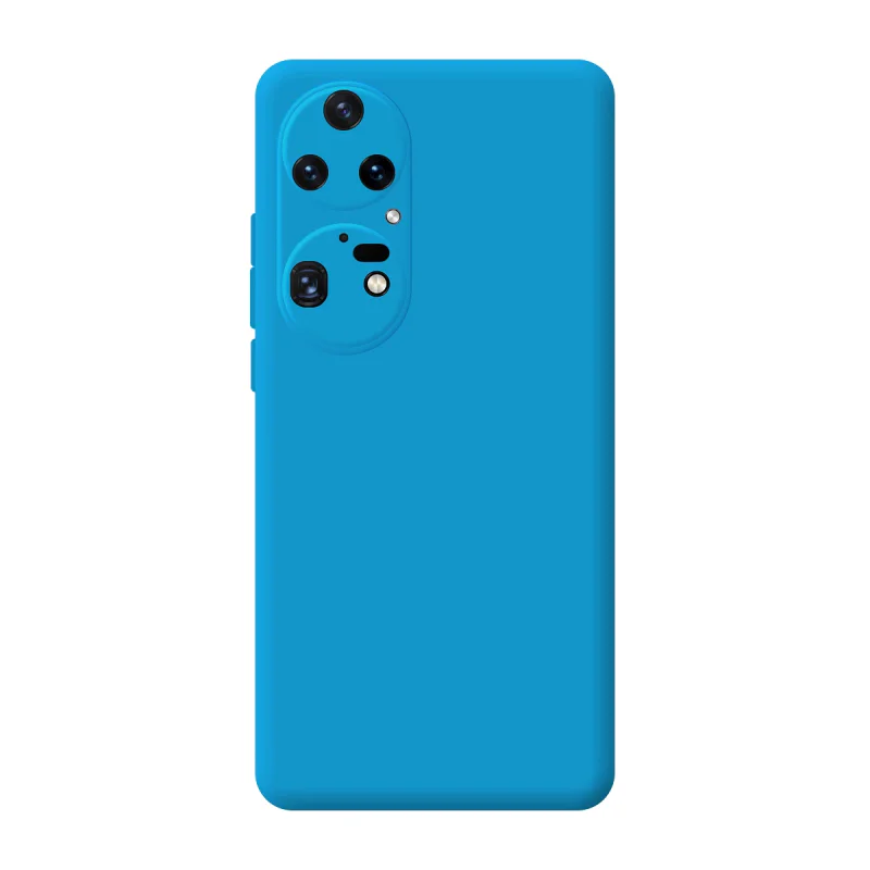 Capa Apokin em Silicone Macio para Huawei P50 Pro com Proteção de Câmara 3D Cor: Lila - Imagem 2