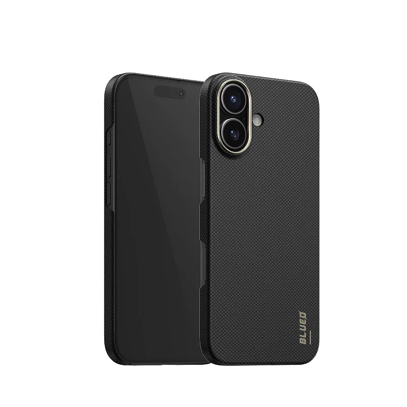 Capa Apokin em Fibra de Aramida com Íman para iPhone 17 Dourado - Imagem 4