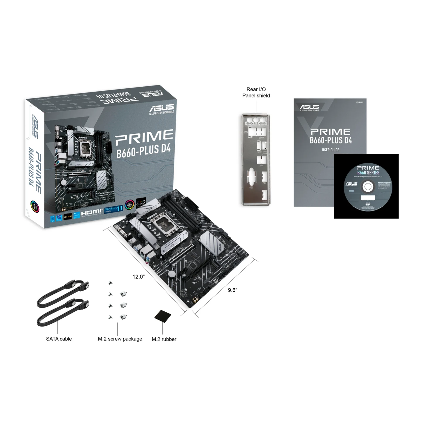 Motherboard Asus PRIME B660-PLUS D4 LGA1700 DDR4 ATX - Imagem 6