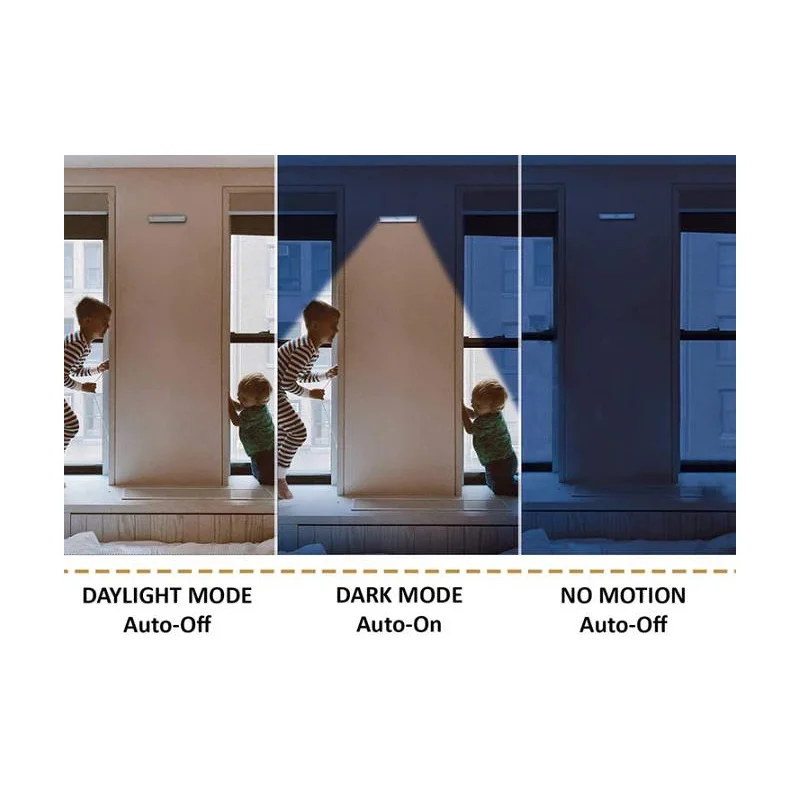 Lâmpada LED Apokin 20 cm 14 LEDs com Sensor de Movimento e Bateria - Imagem 2