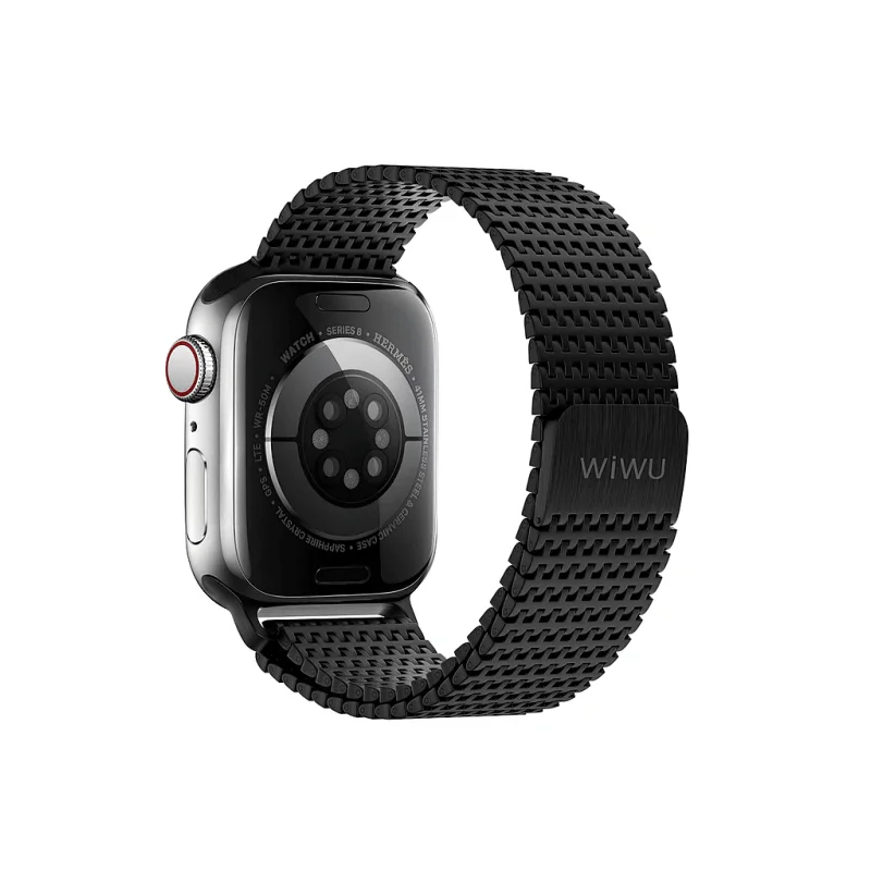 Pulseira Apokin para Apple Watch 38/40/41 mm Metálica Preto - Imagem 3