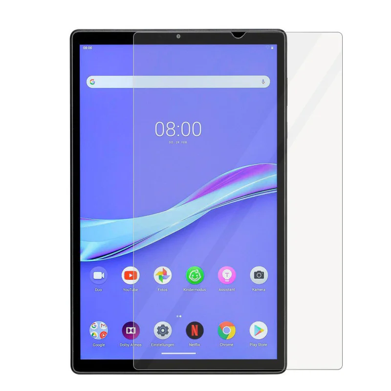 Película de Vidro Temperado Apokin Premium para Lenovo Tab M10 Plus TB-X606F Transparente - Imagem 1