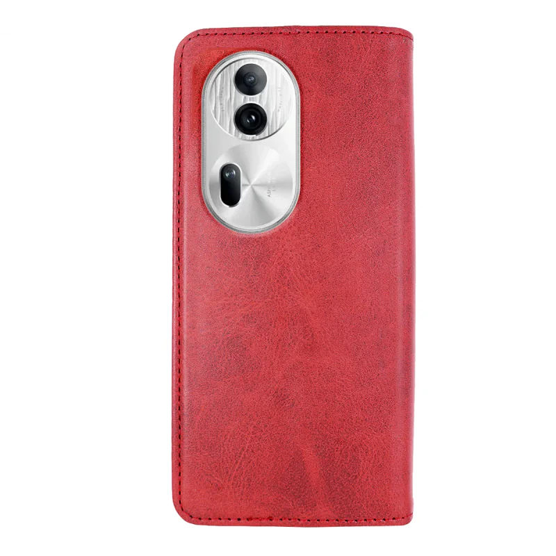 Capa Livro com Porta-Cartões Apokin para Oppo Reno 11 Pro em Pele Sintética Azul - Imagem 5