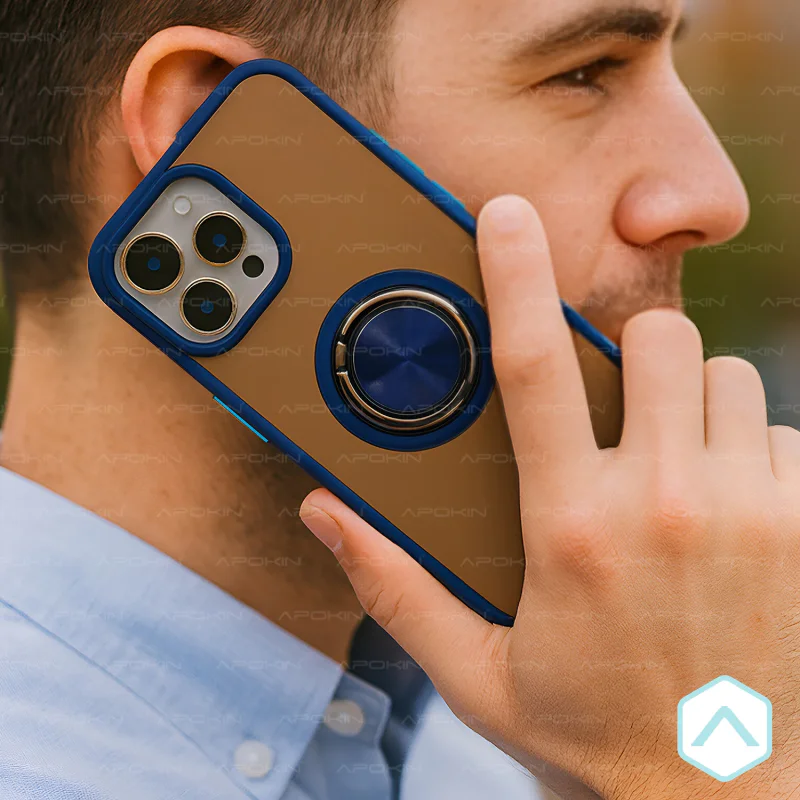 Capa Gel Apokin com Íman e Suporte para Honor 400 Pro Várias Cores vermelho - Imagem 6