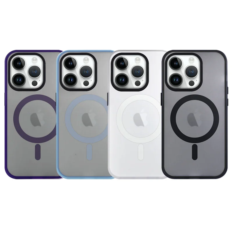 Capa Apokin Xycolt para iPhone 16 Pro Fumada com MagSafe Branco - Imagem 1
