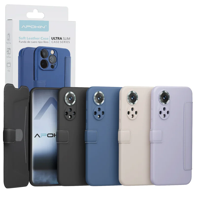 Capa Apokin para Honor 50 Silicone Suave Preto