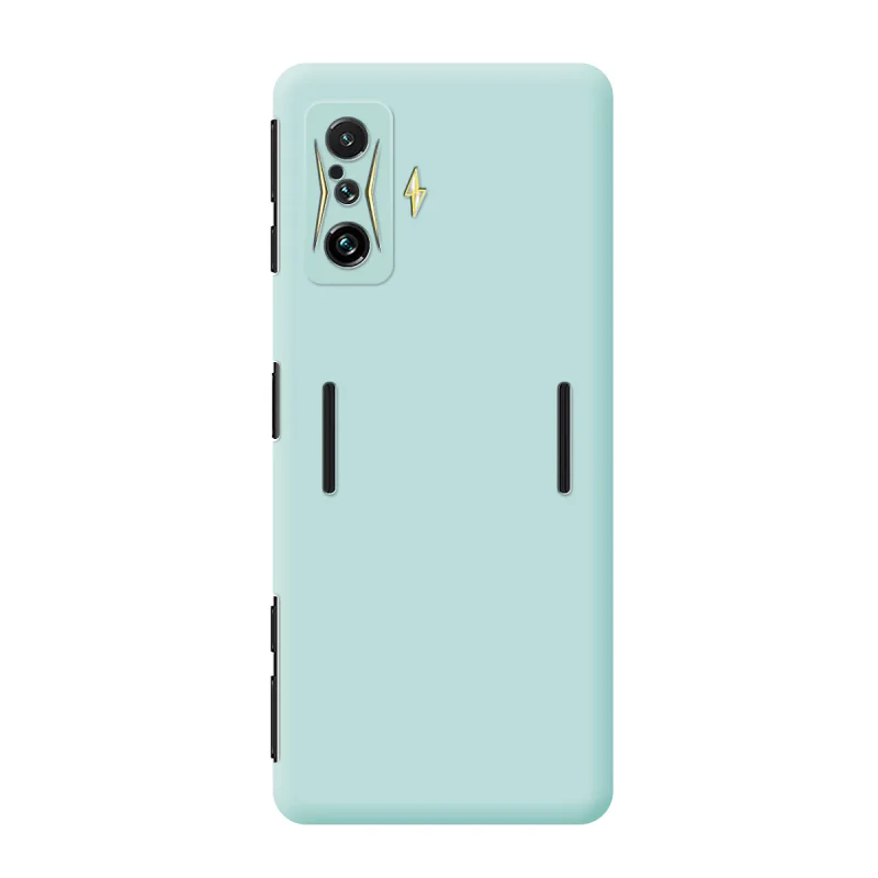 Capa Apokin Poco F4 GT Silicone Suave com Proteção 3D de Câmara Azul - Imagem 3