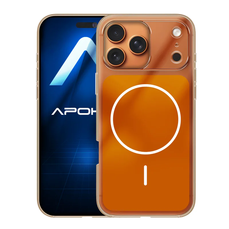 Capa Apokin para iPhone 17 Pro Max Acrílica Premium com MagSafe Variedade de cores - Imagem 4