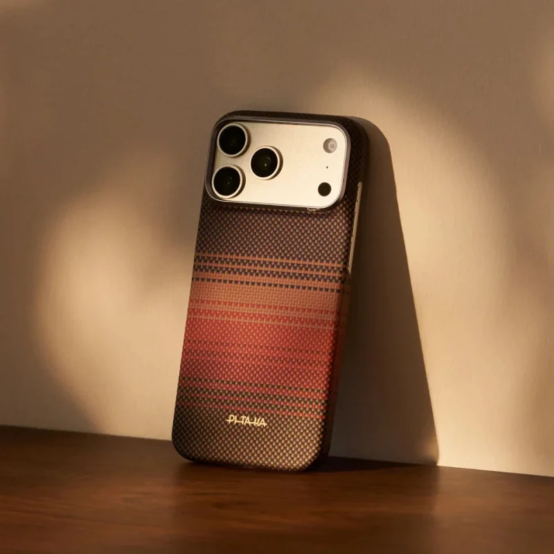Capa Apokin PITAKA Edge Case para iPhone 18 Pro Max Pôr-do-sol - Imagem 5