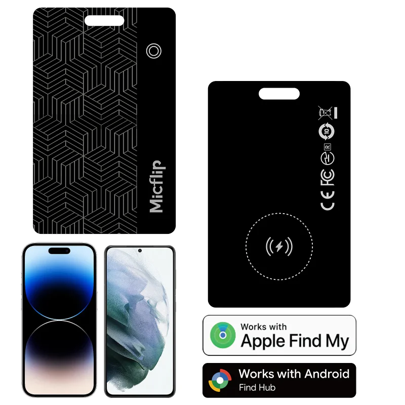 Localizador Apokin P10 Ultrafino Compatível com Apple e Google com Carga sem Fios - Imagem 2
