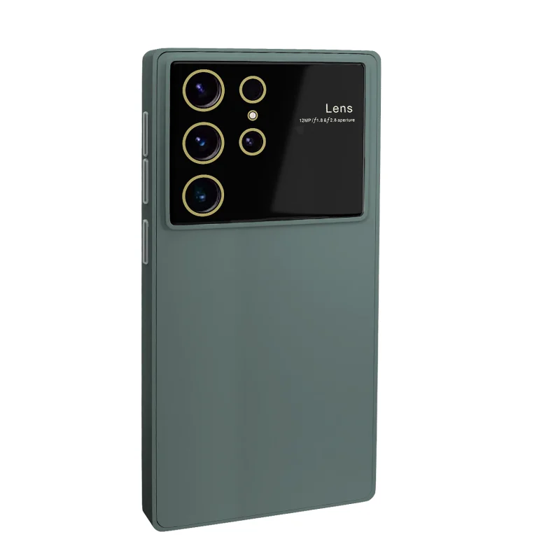 Capa Apokin para Samsung Galaxy S23 Ultra Silicone Mate com Proteção de Câmara Lilás - Imagem 4