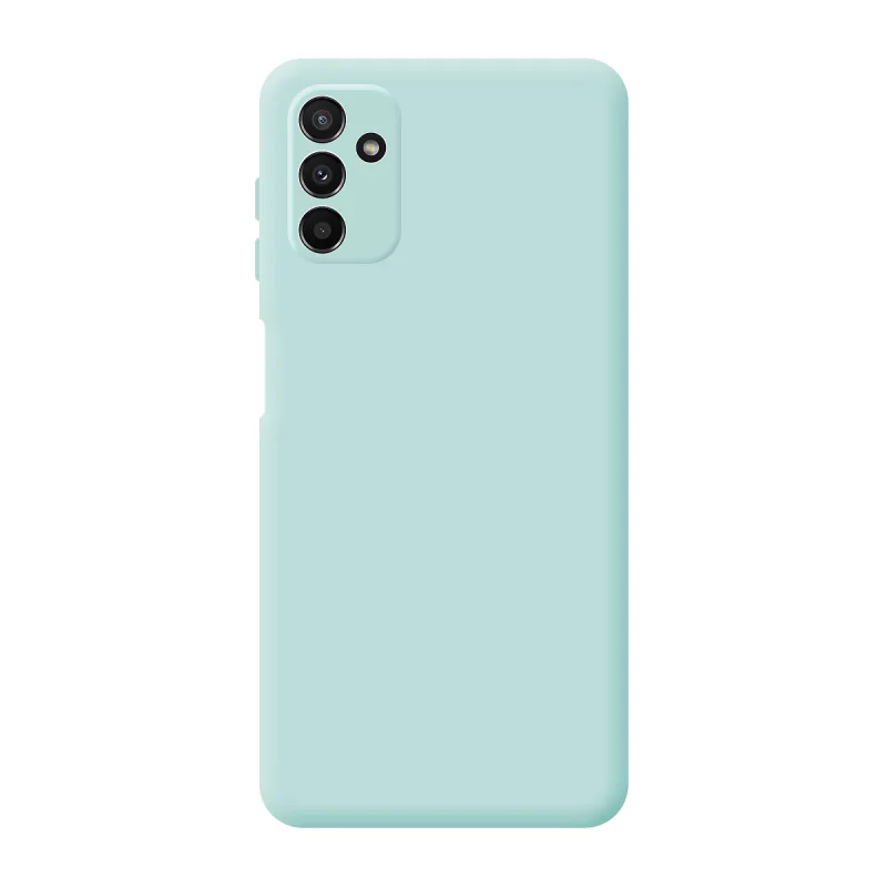 Capa Apokin para Samsung Galaxy A24 Silicone Macio com Proteção de Câmara 3D Lilás - Imagem 3