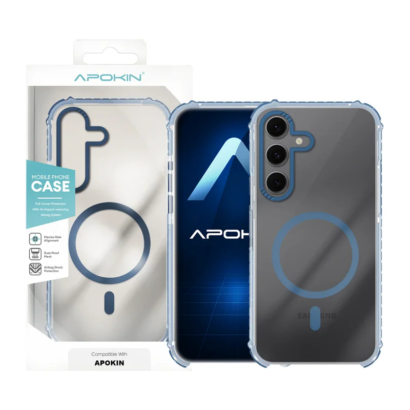 Capa Apokin Rock para Samsung Galaxy S24 com MagSafe Preto - Imagem 3