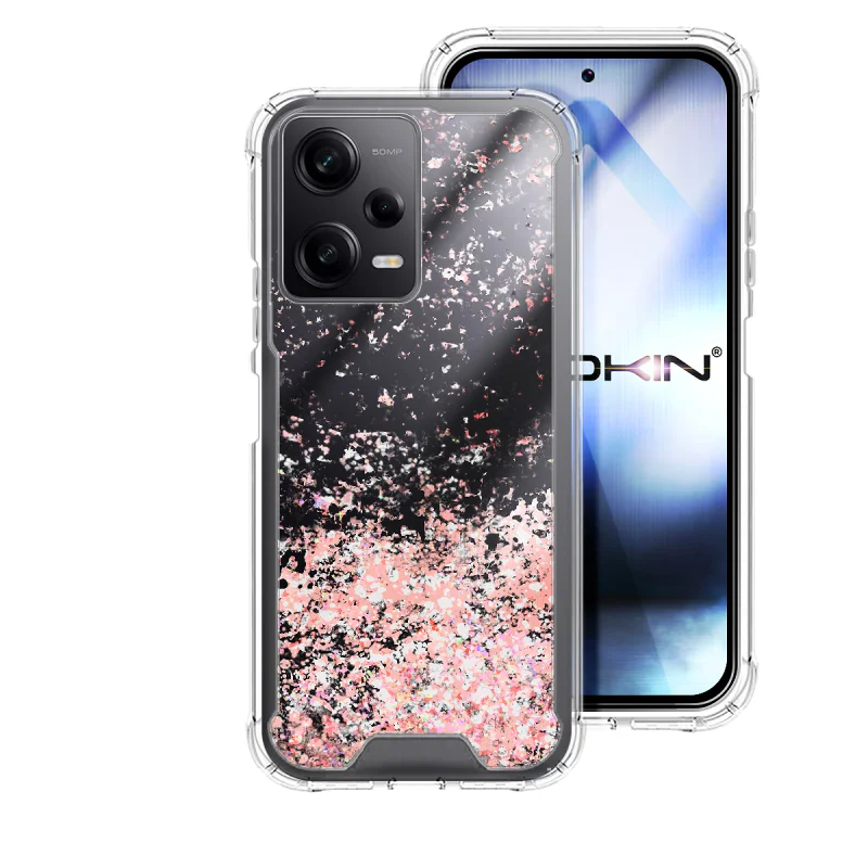 Capa Apokin para Xiaomi Redmi Note 12 Pro Gel Transparente Lilás - Imagem 3