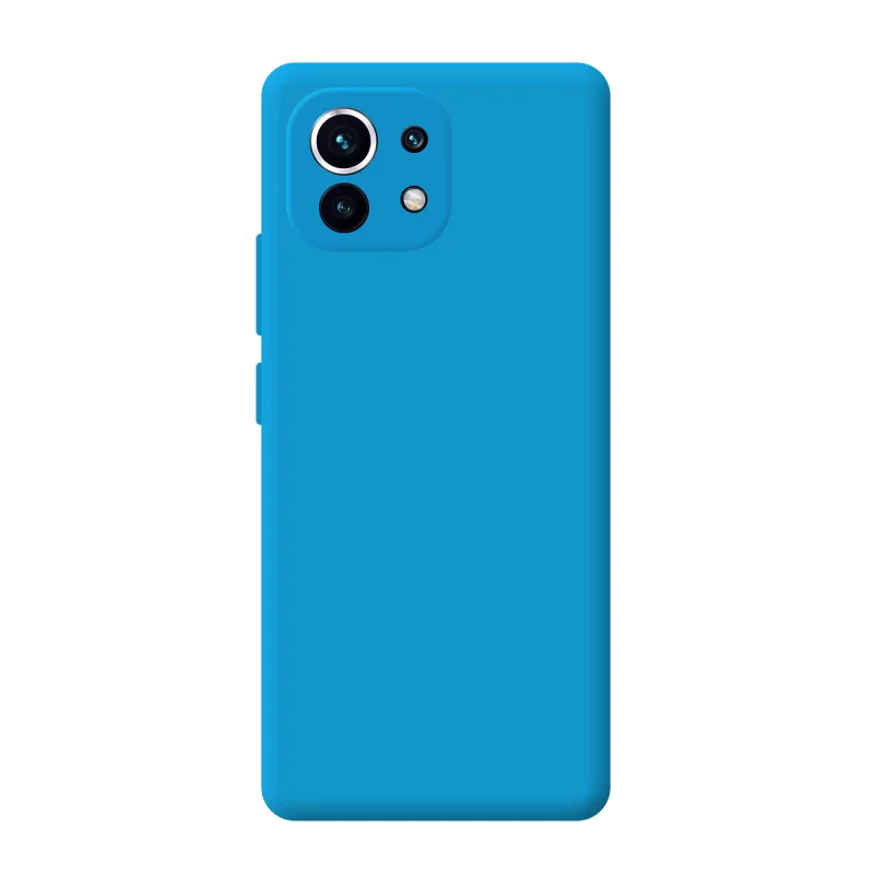 Capa Apokin para Xiaomi Mi 11 Silicone Macio com Proteção de Câmara 3D Preto - Imagem 2
