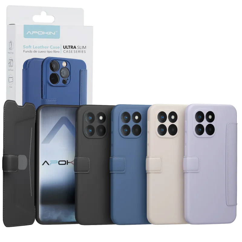Capa Apokin para Honor 70 Lite Silicone Macio Preto