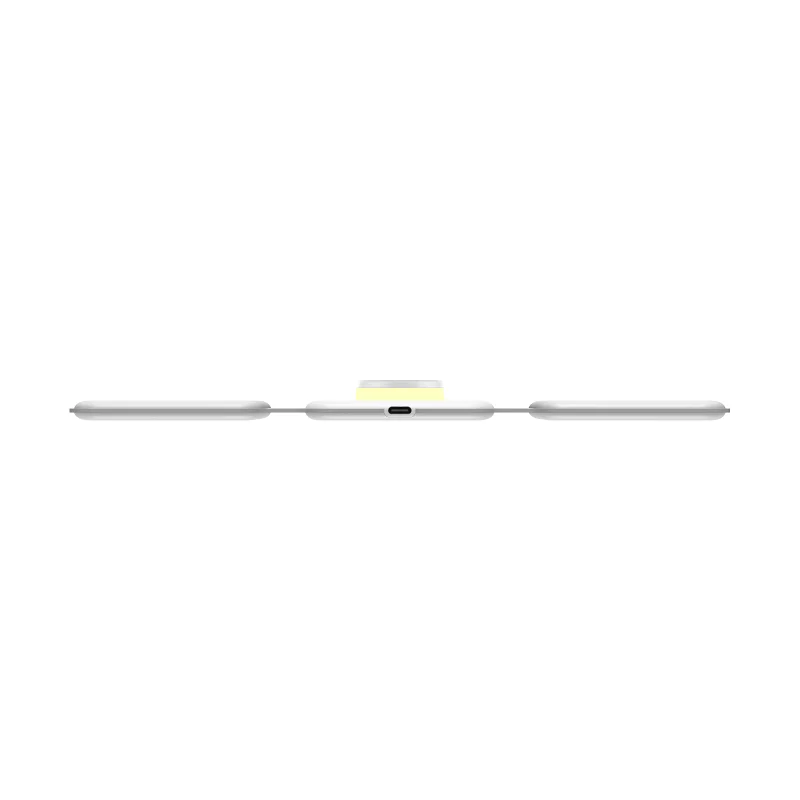 Carregador Sem Fios WiWU M6 Dobrável Branco - Imagem 4