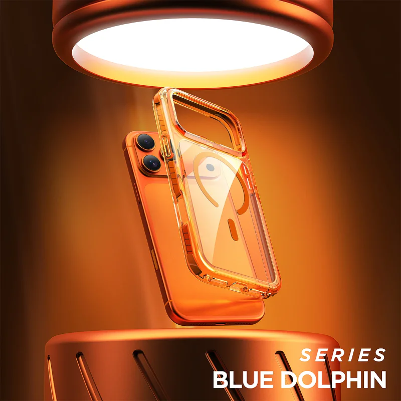 Capa Apokin para Apple iPhone 17 Acrílica com MagSafe Azul - Imagem 2