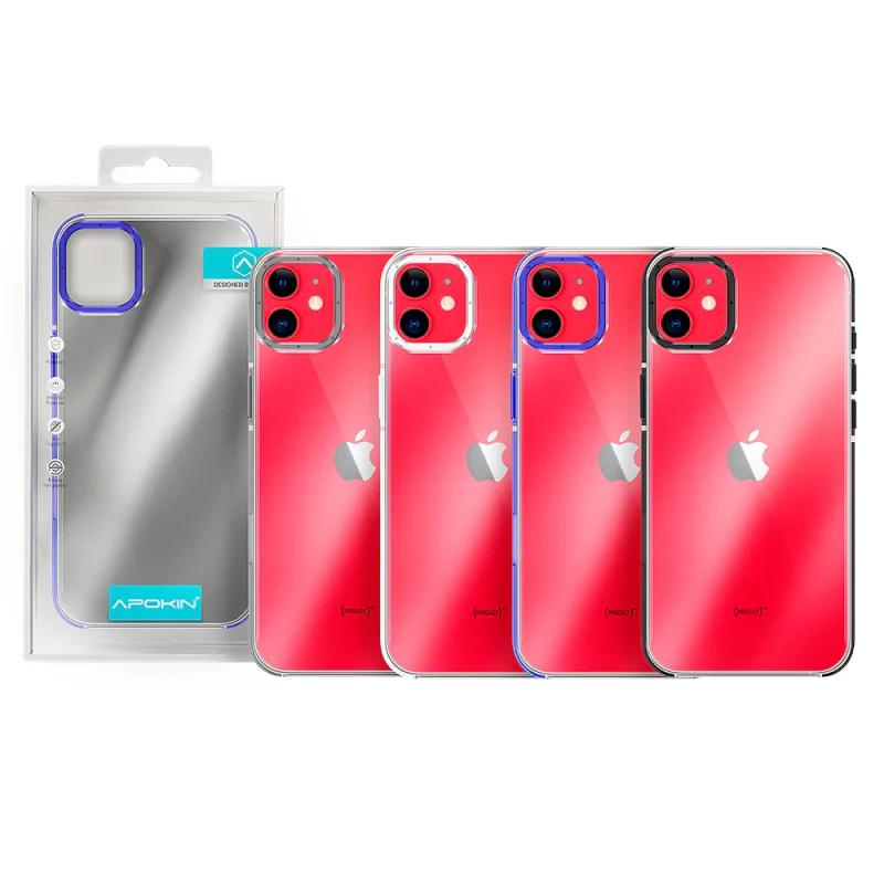 Capa Reforçada Apokin para iPhone 11 Azul - Imagem 1