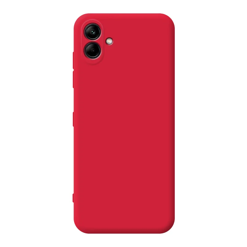 Capa Apokin para Samsung Galaxy A04e em Silicone Macio com Proteção de Câmara 3D Lilás - Imagem 5