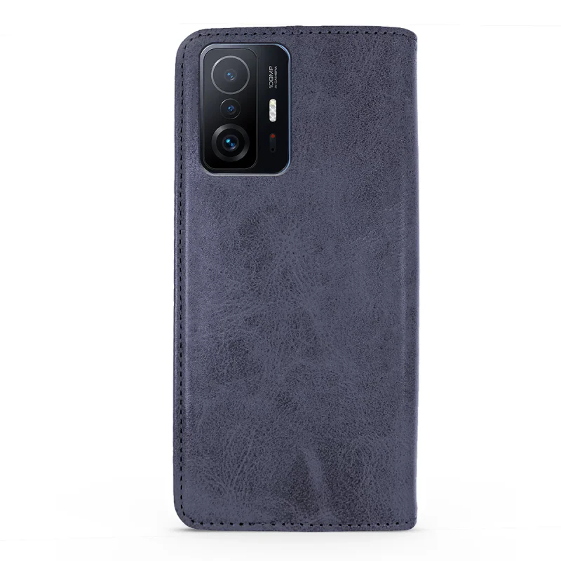 Capa com Porta-Cartões Apokin em Pele Sintética para Xiaomi Mi 11T e 11T Pro Variedade de cores - Imagem 6