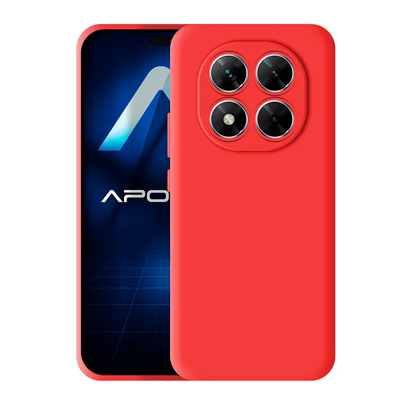 Capa Apokin para Xiaomi Poco X7 Silicone Macio Preto - Imagem 4