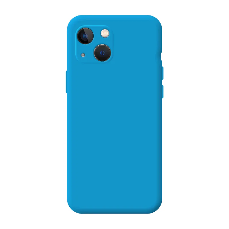 Capa Apokin para Apple iPhone 13 6,1 polegadas em Silicone Suave com Câmara 3D Preto - Imagem 2