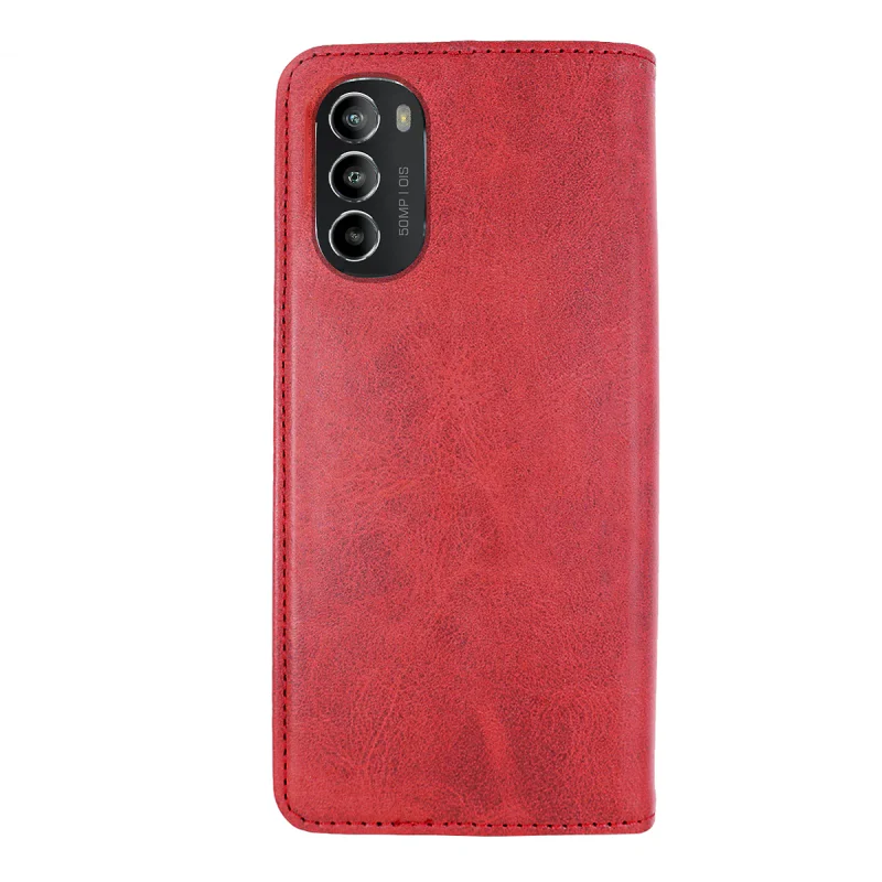 Capa Flip Apokin Motorola Moto G82 / G52 em Pele Sintética com Porta-Cartões Preto - Imagem 5