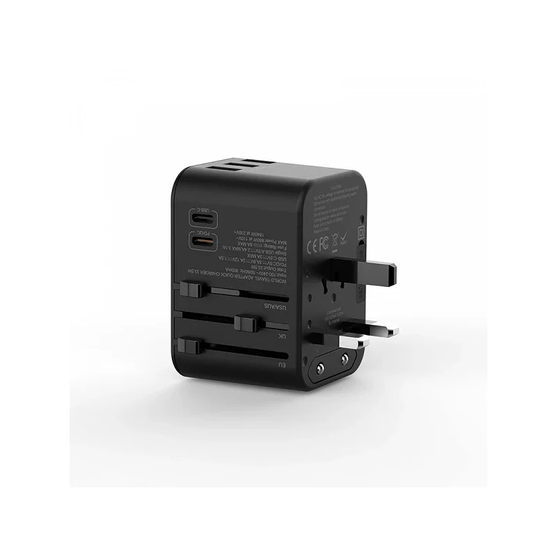 Adaptador Internacional Apokin Wiwu UA-303 com Base de Carga - Imagem 6