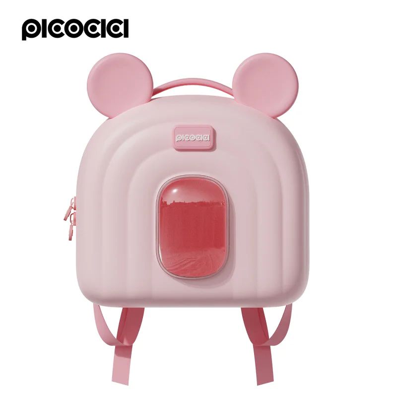 Mochila Infantil Picocici Mouse K52 Apokin Rosa