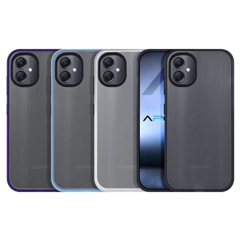 Capa Apokin para Samsung Galaxy A05 Fumada com Proteção de Câmara Branco