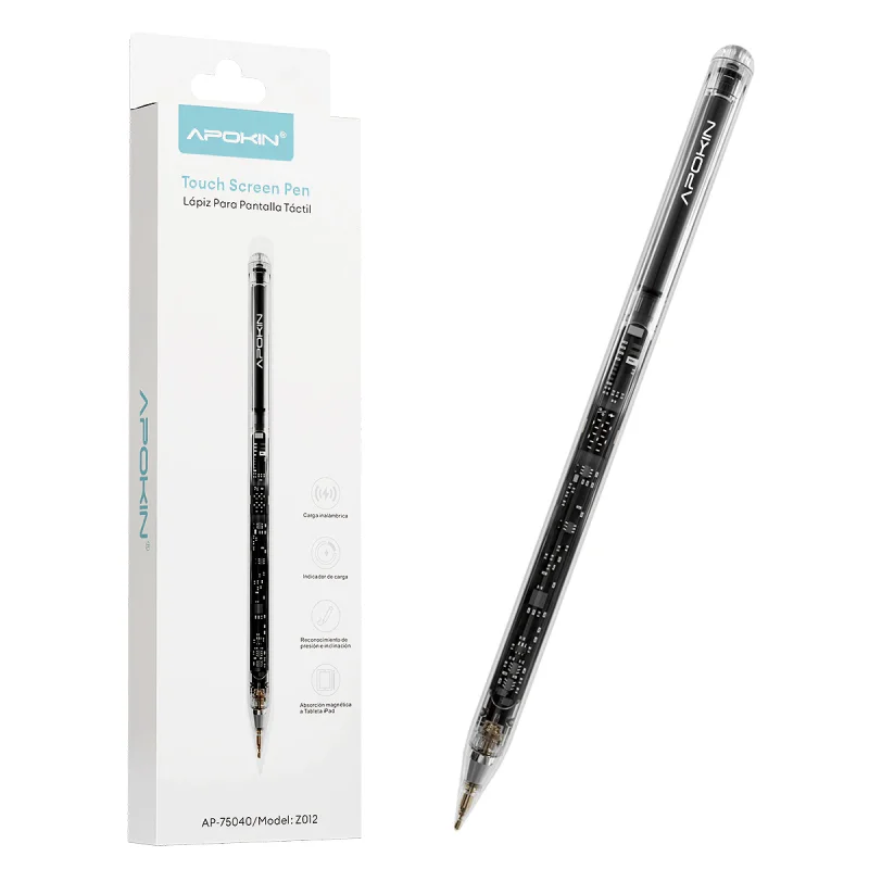 Caneta Stylus Apokin Z007 com Carregamento Sem Fios