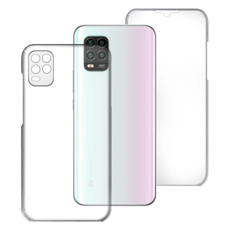 Capa Apokin Dupla 360 Transparente para Xiaomi Mi 10 Lite