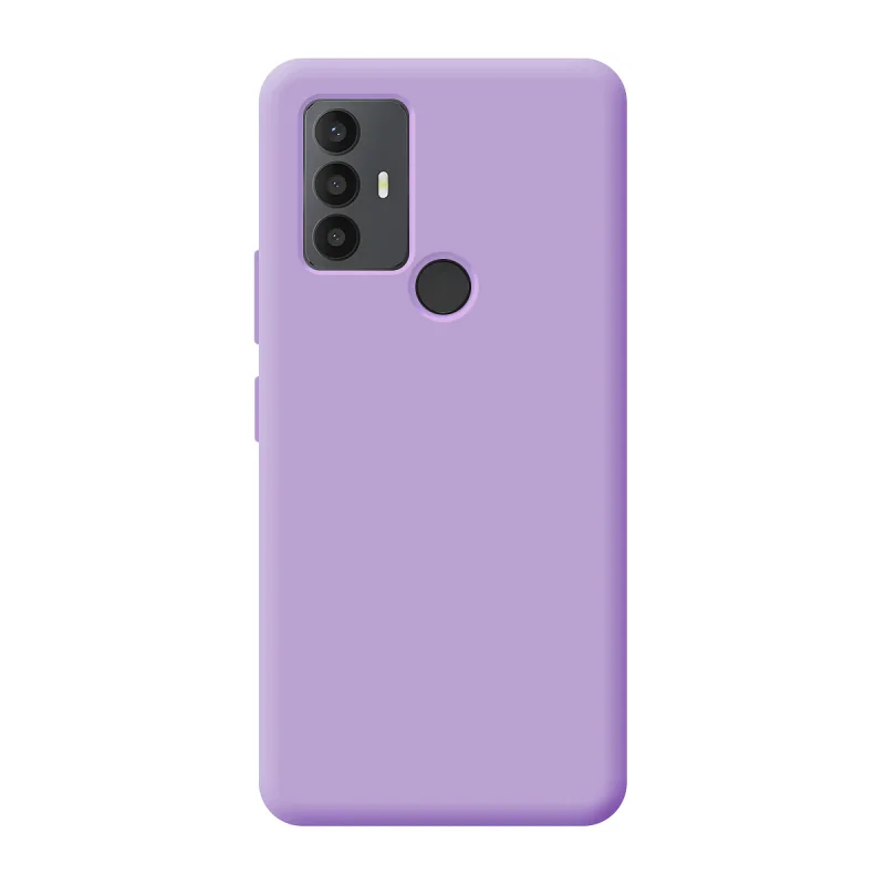 Capa Apokin para TCL 30 SE / 306 Silicone Macio com Proteção 3D Azul - Imagem 6
