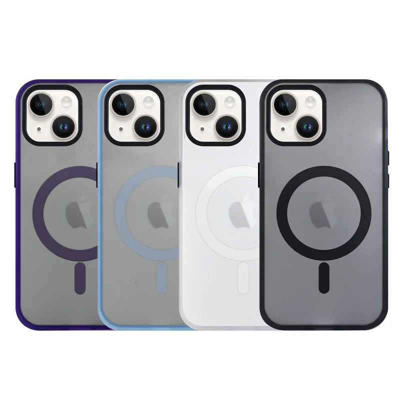 Capa Apokin Xycolt Fumada com MagSafe para iPhone 13 e 14 Lilás