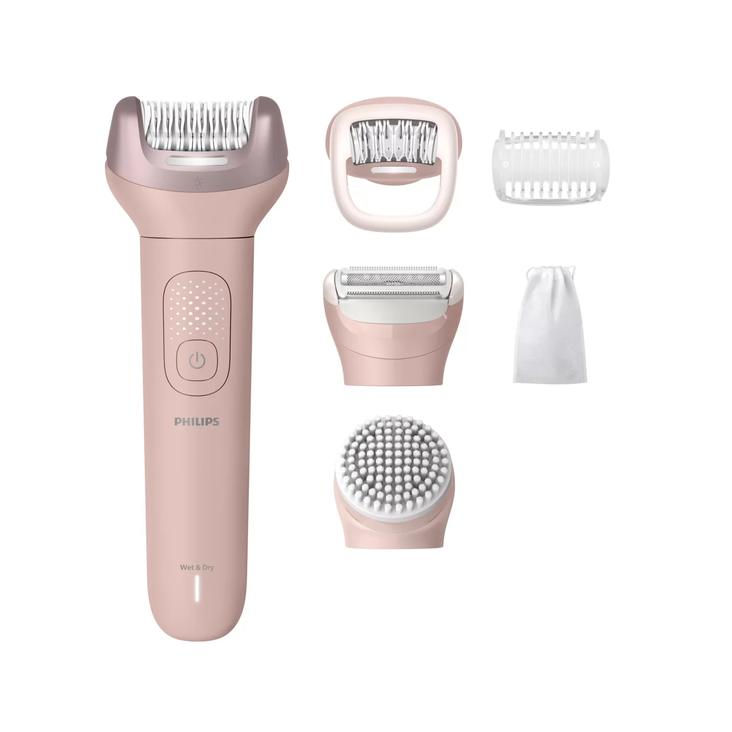 Depiladora Philips Epilator Series 9000 BRE718/00 Sem Fios Wet & Dry com ProGuide e 6 Acessórios - Imagem 2