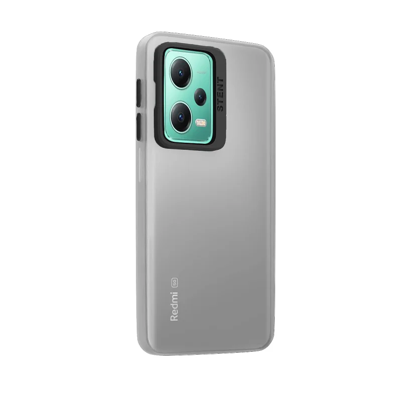 Capa Apokin para Xiaomi Redmi Note 12 4G Silicone Mate com Suporte Rosa - Imagem 2
