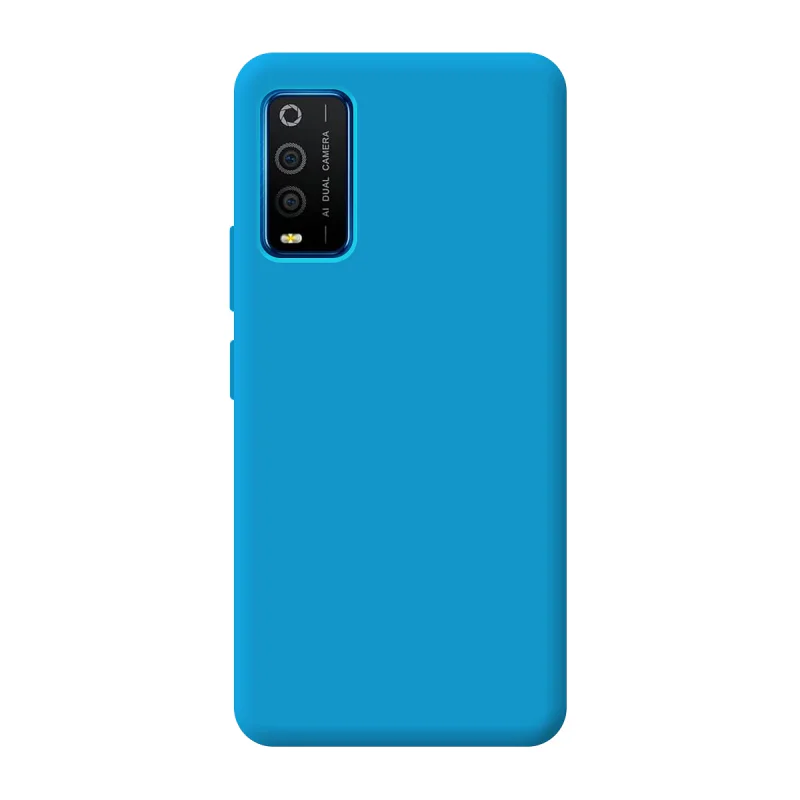 Capa Apokin para TCL 205 Silicone Macio com Proteção de Câmara 3D Vermelho - Imagem 2