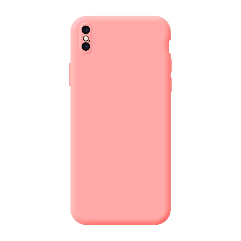 Capa Apokin para iPhone XS Max Silicone Suave com Relevo de Câmara 3D Lilás - Imagem 4