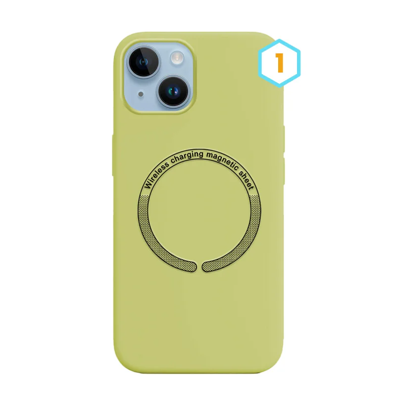 Capa Apokin para iPhone 13 Silicone Líquido com MagSafe Variante 35 - Imagem 2