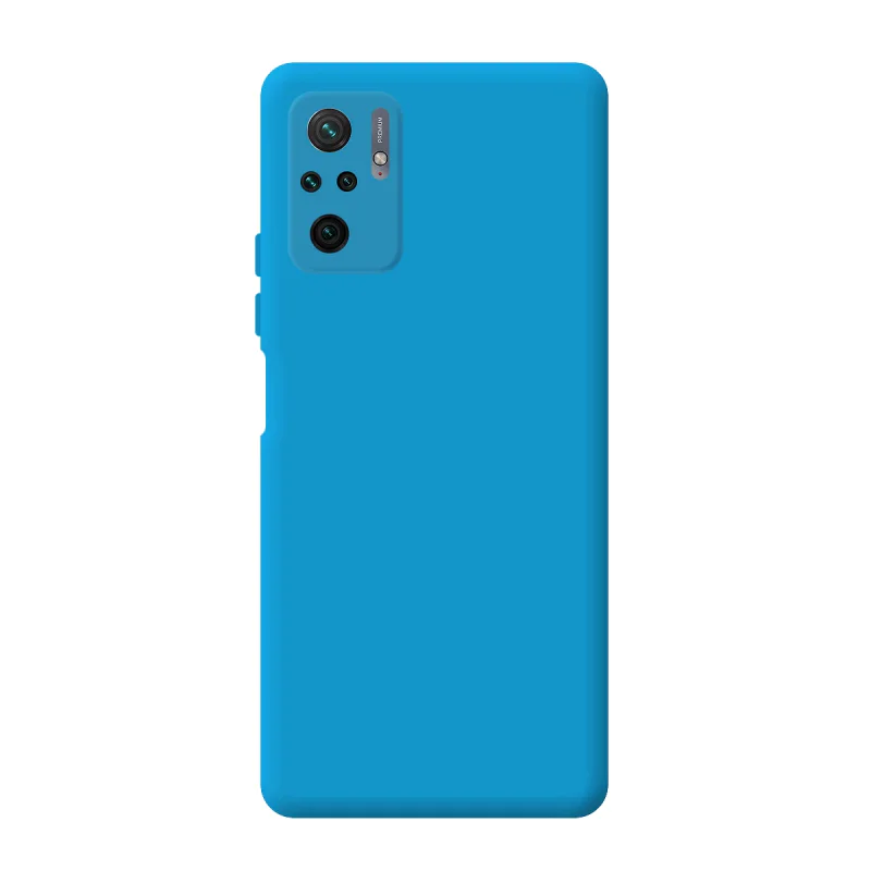 Capa Apokin para Xiaomi Redmi Note 10 Pro em Silicone Macio com Proteção de Câmara 3D Vermelho - Imagem 6