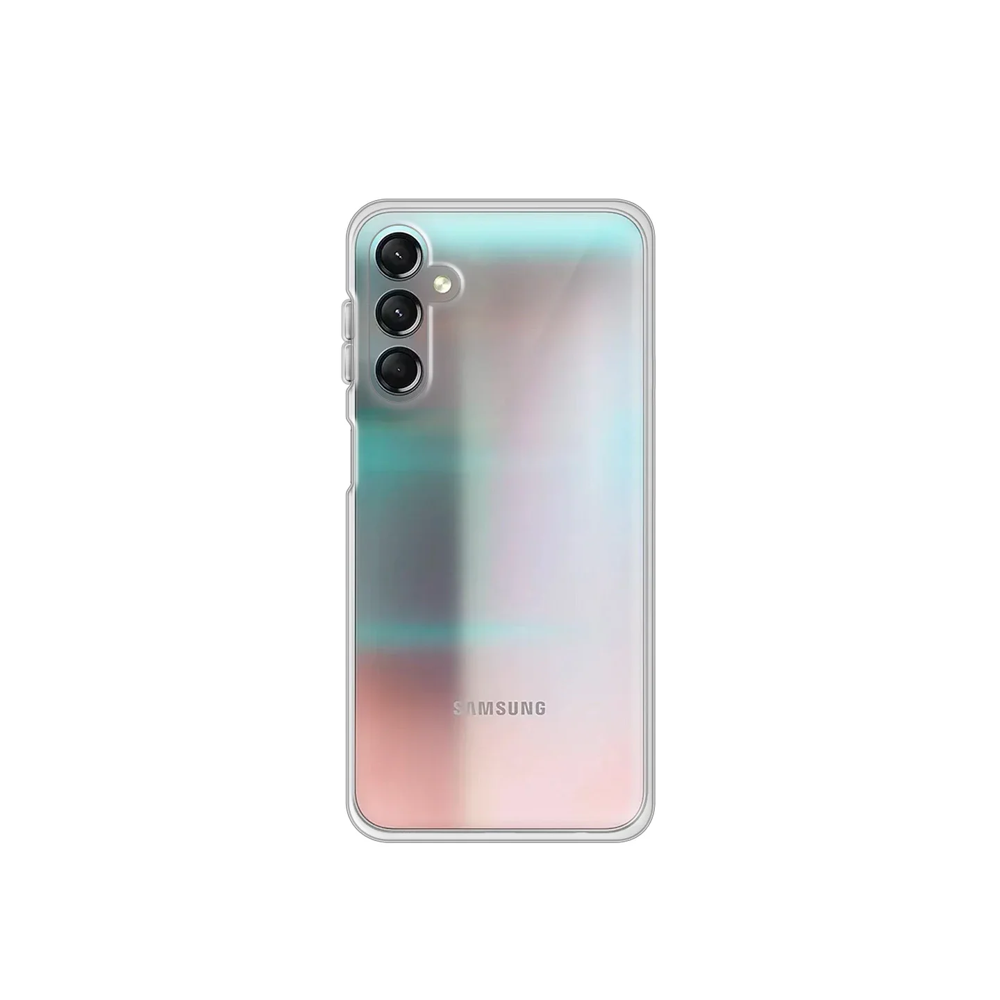 Capa de Silicone Apokin Transparente para Samsung Galaxy A24 5G 2 mm - Imagem 1