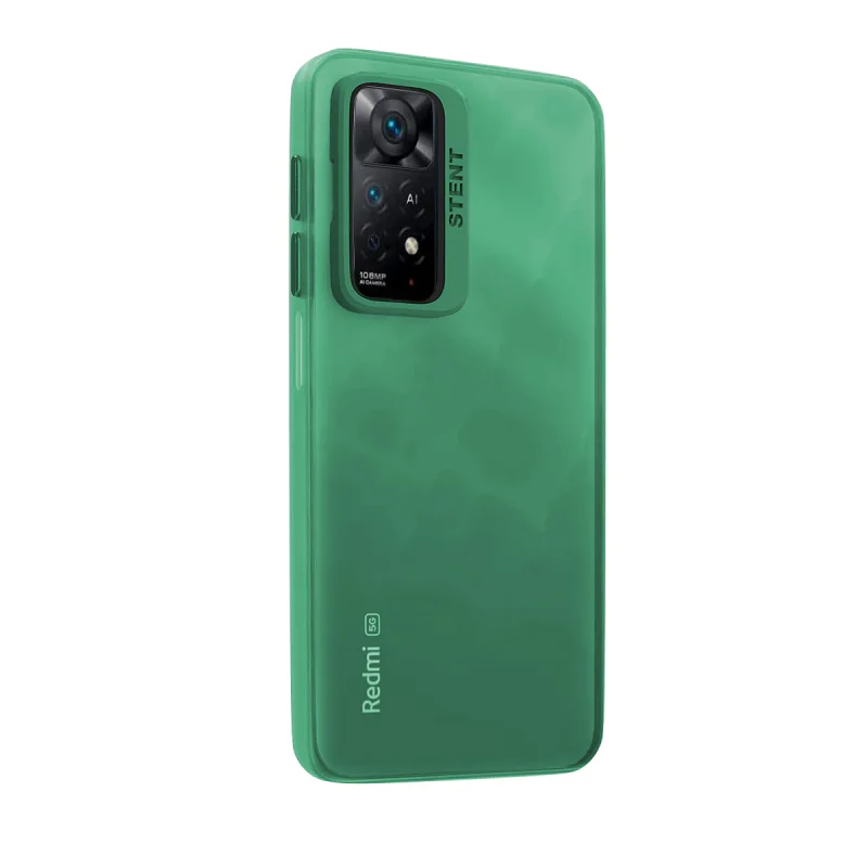 Capa Apokin para Xiaomi Redmi Note 12 Pro 5G / Poco X5 Pro Silicone Mate com Suporte Verde - Imagem 4