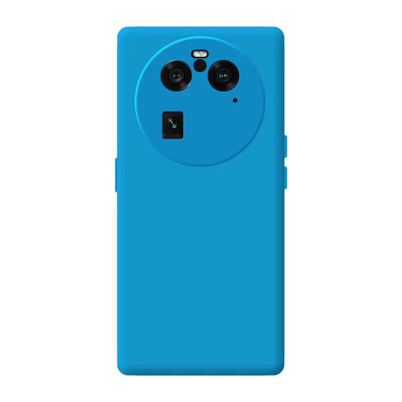 Capa Apokin em Silicone Suave com Proteção de Câmara 3D para Oppo Find X6 Pro Variedade de cores - Imagem 2