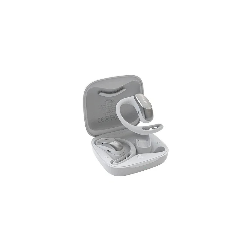Auriculares Bluetooth WIWU O600 OpenBuds Branco - Imagem 4